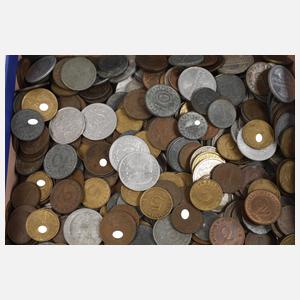 Konvolut Kleinmünzen Deutsches Reich