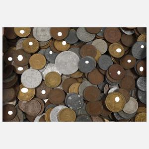 Konvolut Kleinmünzen Deutsches Reich