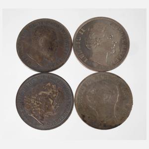 Konvolut 2 Mark Silbermünzen Kaiserreich