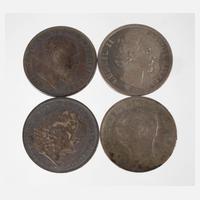 Konvolut 2 Mark Silbermünzen Kaiserreich111