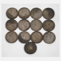 Konvolut 5 Reichsmark Silbermünzen111