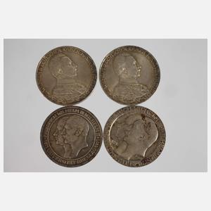 Konvolut Münzen Kaiserreich