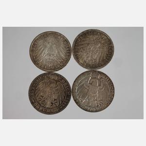 Konvolut Münzen Kaiserreich