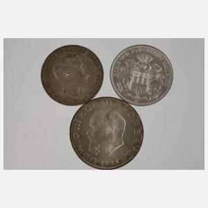 Konvolut Münzen Kaiserreich