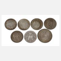 Konvolut Münzen Kaiserreich111