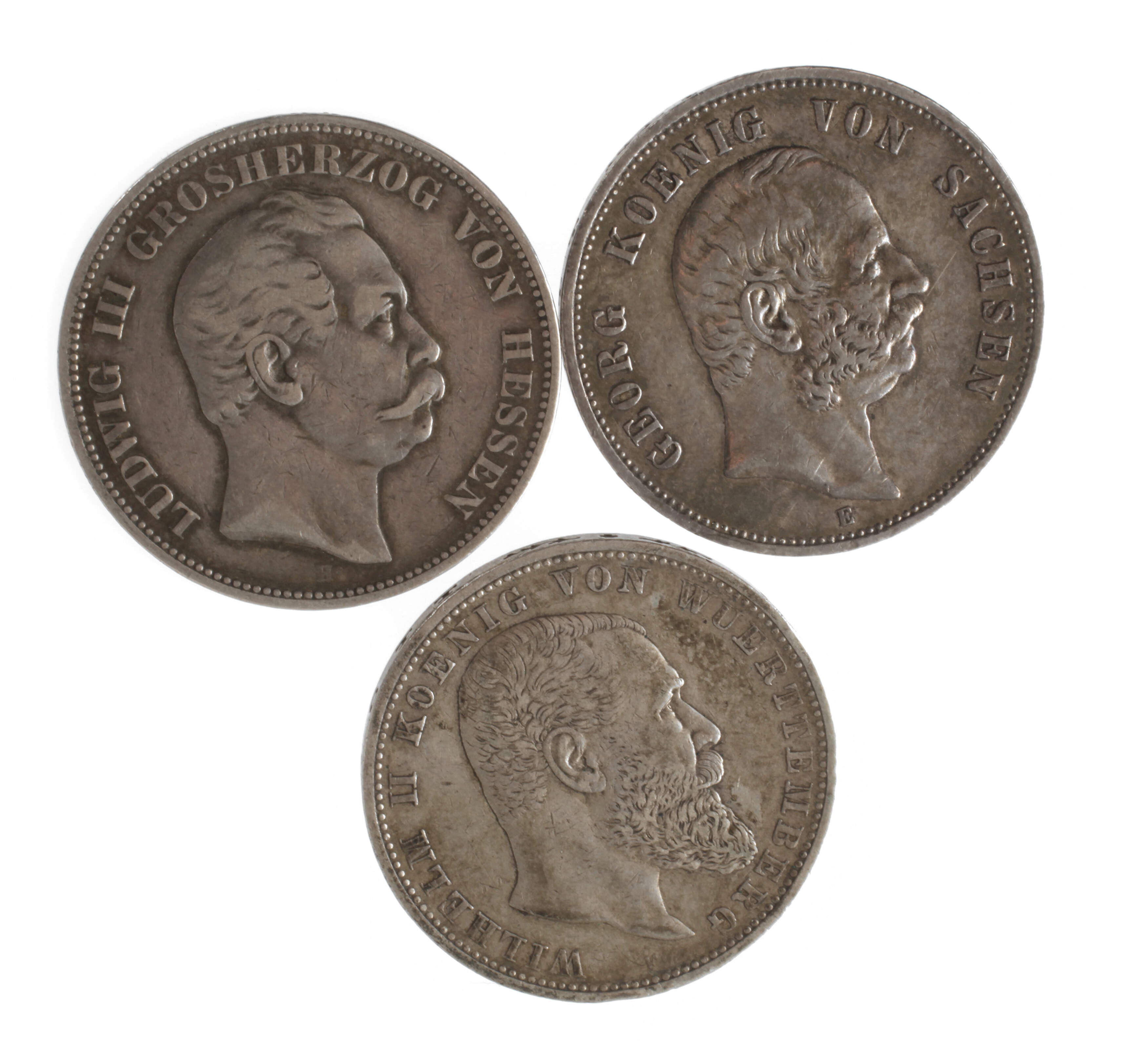 Konvolut 5 Mark Kaiserreich