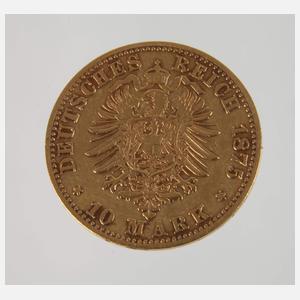 10 Goldmark Sachsen
