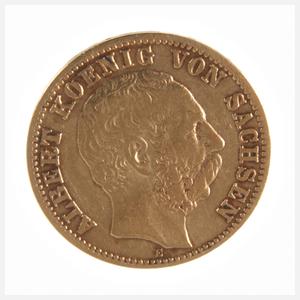 10 Goldmark Sachsen