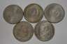 Konvolut 5 Mark Münzen Weimar