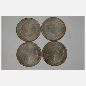 Konvolut Münzen Weimar