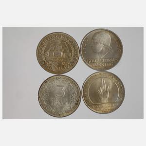 Konvolut Münzen Weimar