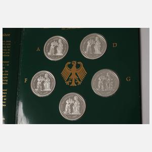 Konvolut 10 DM-Gedenkmünzen