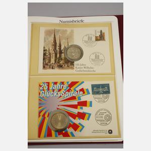 Großes Konvolut Numisbriefe Europa