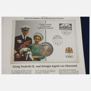 Großes Konvolut Numisbriefe Europa