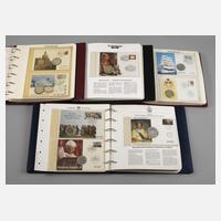 Großes Konvolut Numisbriefe Europa111