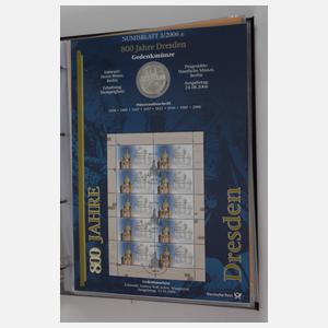 Konvolut Numisblätter 10 Euro