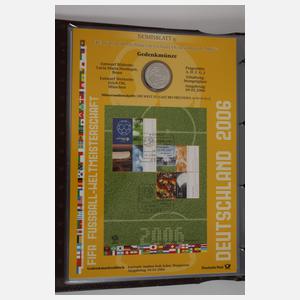 Konvolut Numisblätter 10 Euro