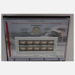 Konvolut Numisblätter 10 Euro