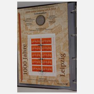 Konvolut Numisblätter 10 Euro