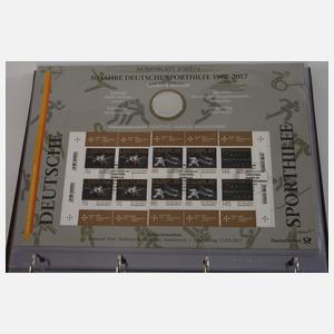 Konvolut Numisblätter 20 Euro