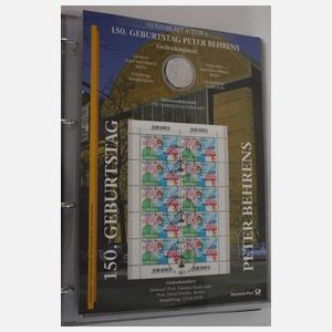 Konvolut Numisblätter 20 Euro