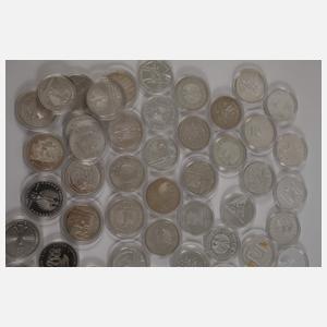 Konvolut 10- und 20-Euro-Gedenkmünzen BRD