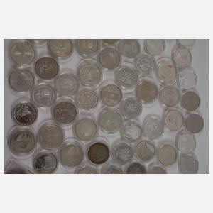 Konvolut 10- und 20-Euro-Gedenkmünzen BRD