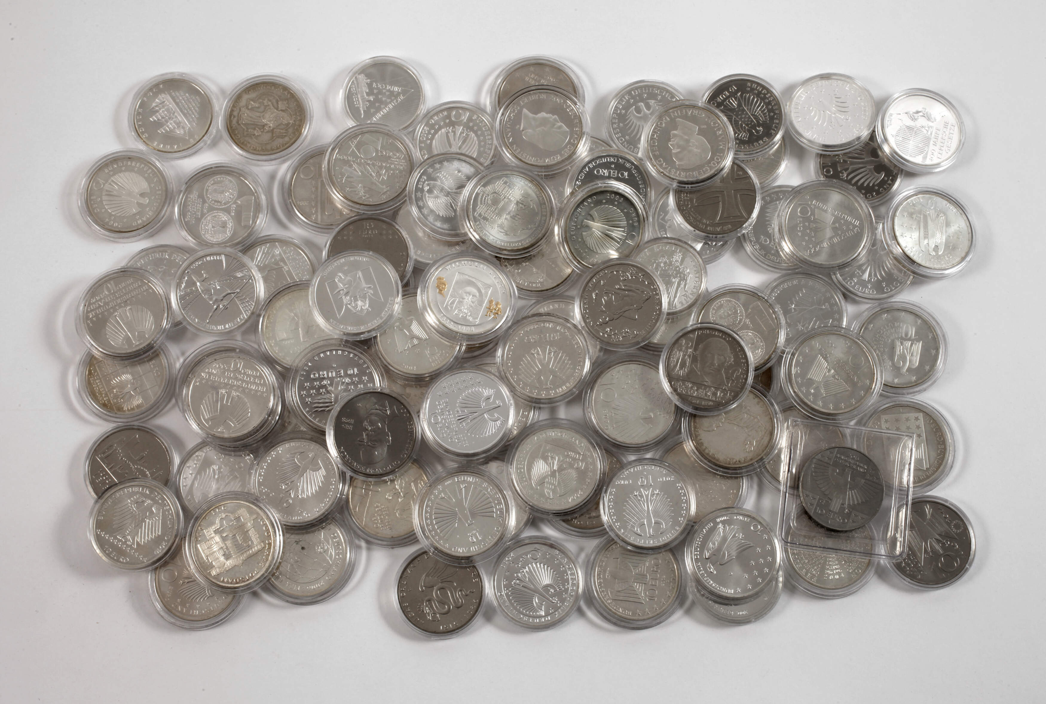 Konvolut 10- und 20-Euro-Gedenkmünzen BRD