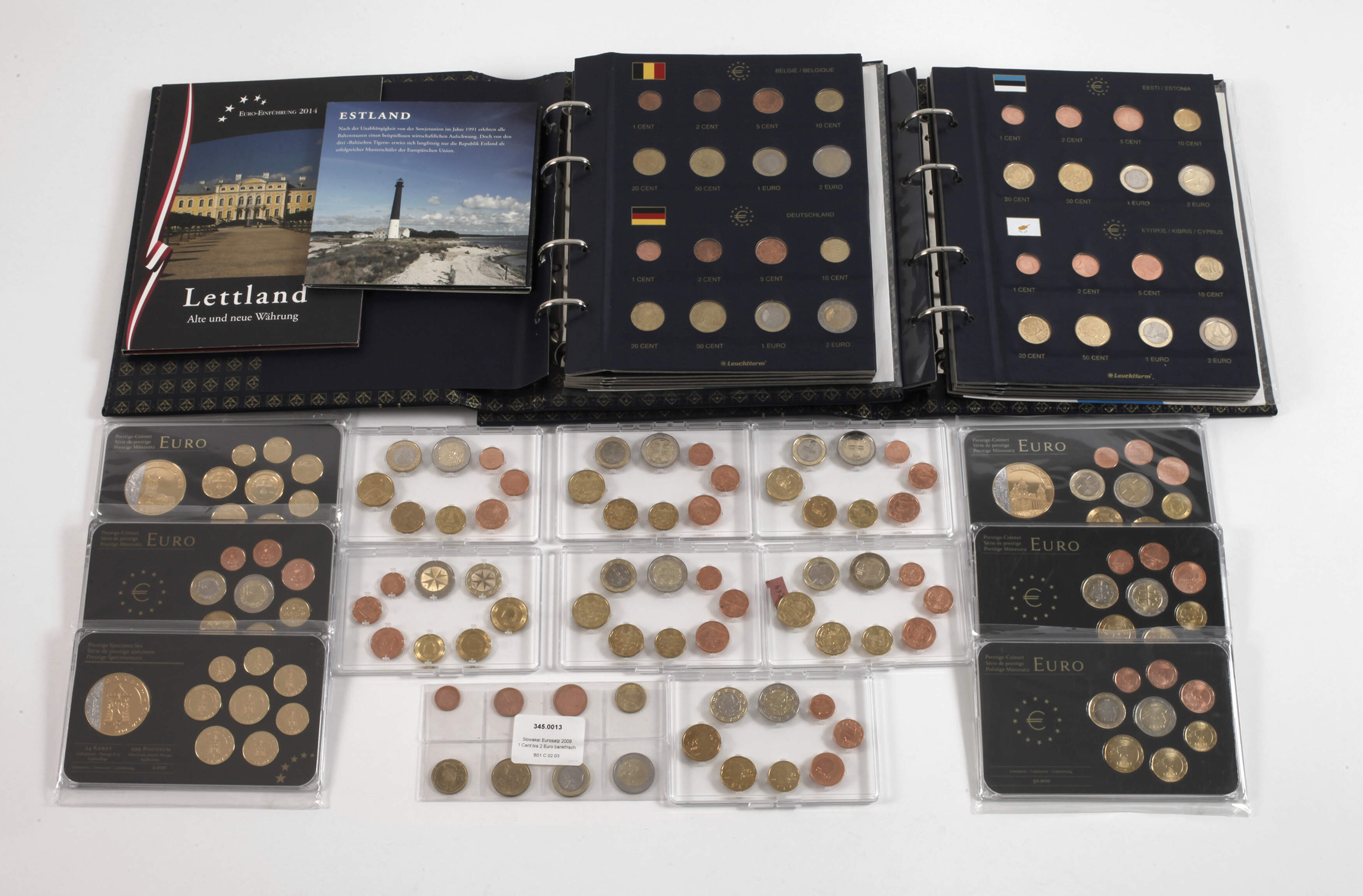 Konvolut Euro-Kursmünzensätze