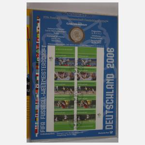 Konvolut Numisblätter und -briefe