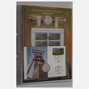 Konvolut Numisblätter und -briefe