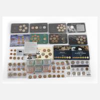 Konvolut Euro-Gedenkmünzen und Kursmünzen Ausland111