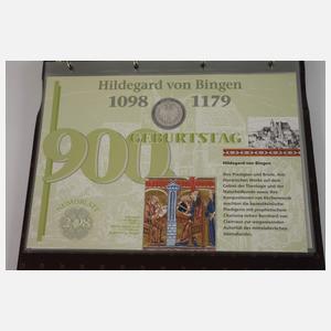 Konvolut 10 DM Numisblätter