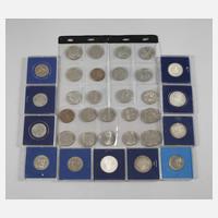 Konvolut DDR-Gedenkmünzen111