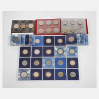 Konvolut DDR-Gedenkmünzen111