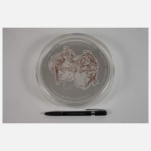 Siegfried-Taler zu 4 Kilogramm Silber