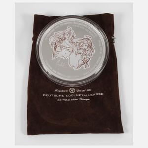 Siegfried-Taler zu 4 Kilogramm Silber