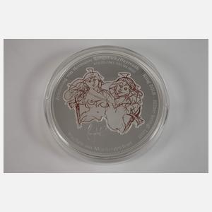 Siegfried-Taler zu 4 Kilogramm Silber