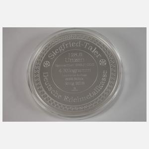 Siegfried-Taler zu 4 Kilogramm Silber