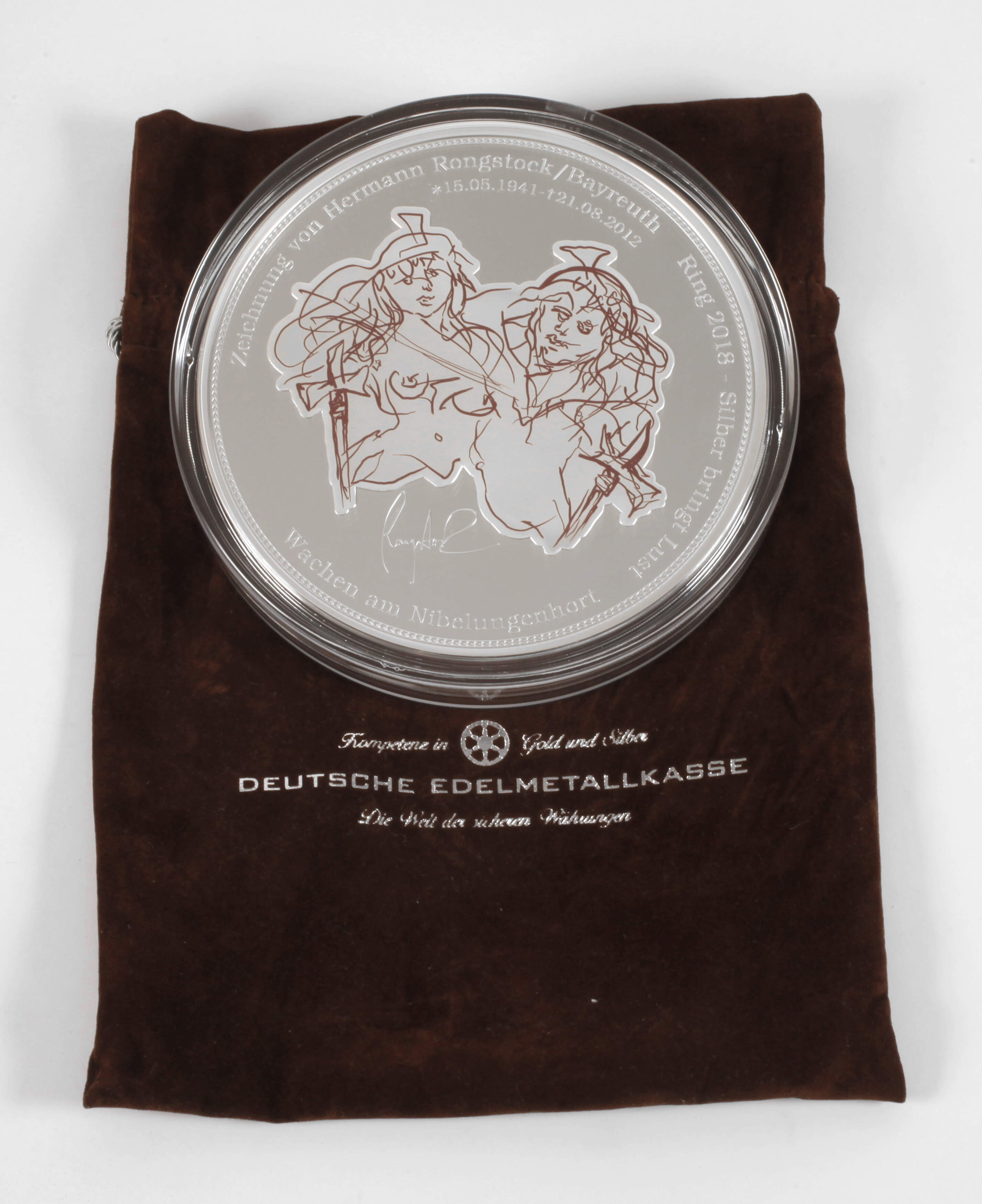 Siegfried-Taler zu 4 Kilogramm Silber