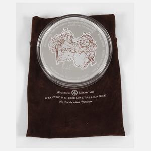 Siegfried-Taler zu 4 Kilogramm Silber