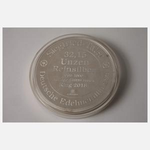 Siegfried-Taler zu 1 Kilogramm Silber
