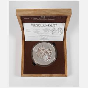 Siegfried-Taler zu 1 Kilogramm Silber