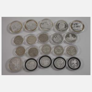 Konvolut Silber und Medaillen