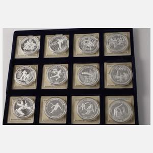 Konvolut Silbermedaillen