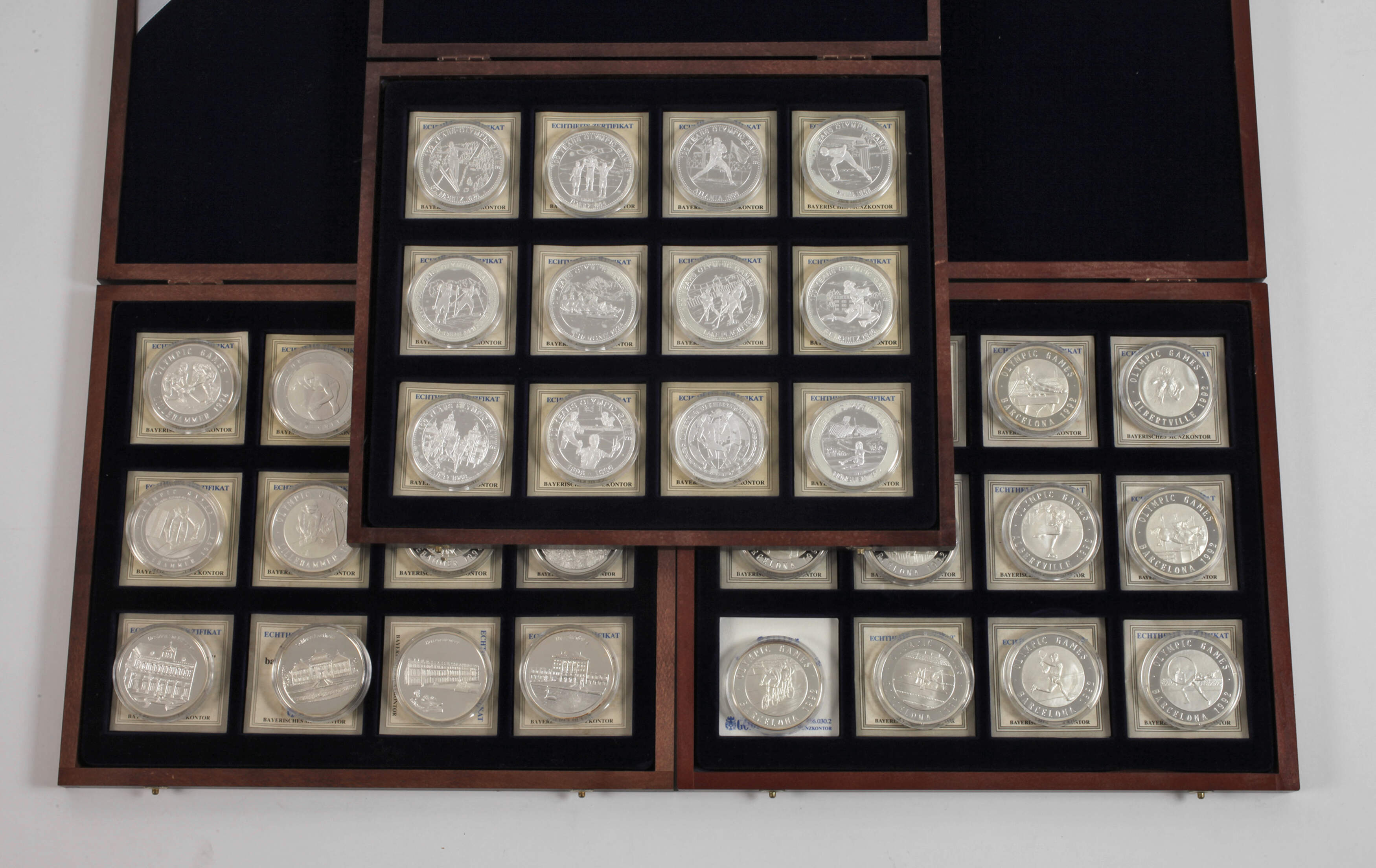 Konvolut Silbermedaillen