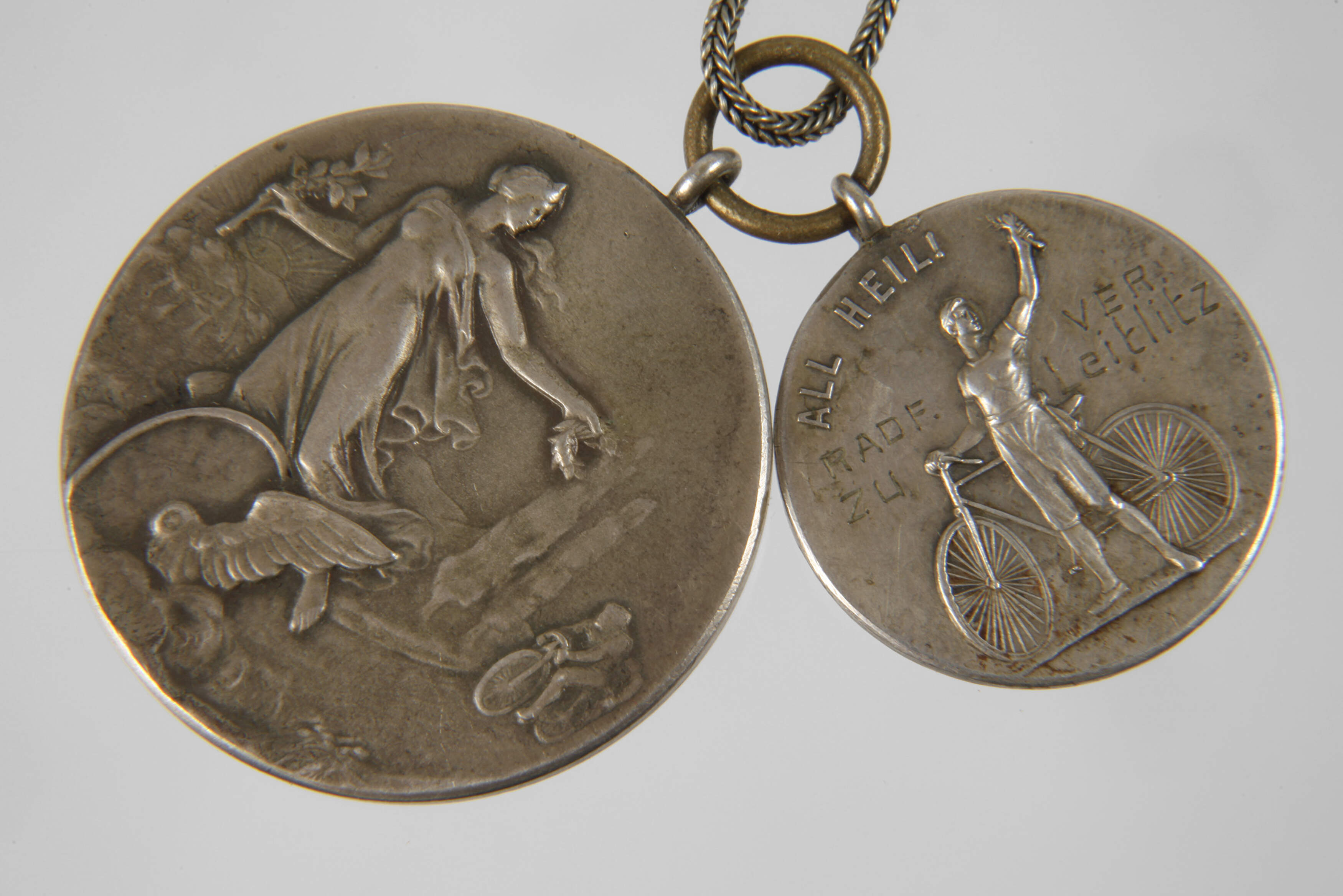 Zwei Medaillen Fahrradverein Leitlitz