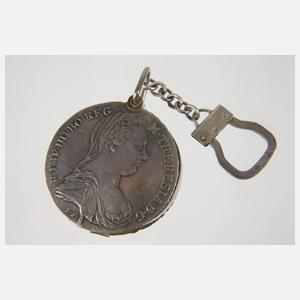 Maria-Theresia-Taler als Lupe