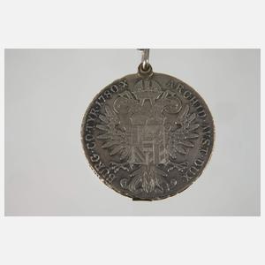 Maria-Theresia-Taler als Lupe