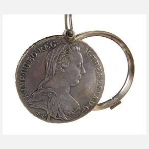 Maria-Theresia-Taler als Lupe